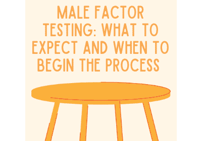 Male Factor Testing